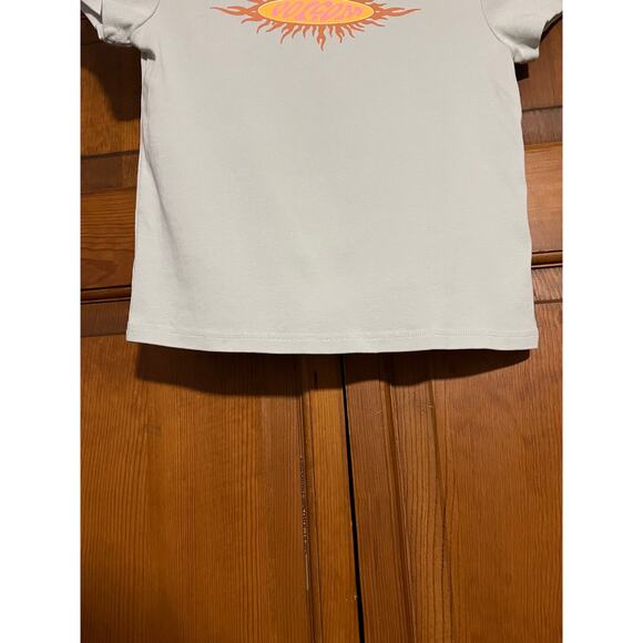 VOLCOM Women's Have a Clue Skimmer Baby Rib T-Shirt Chlorine Blue Size XS - Picture 4 of 8